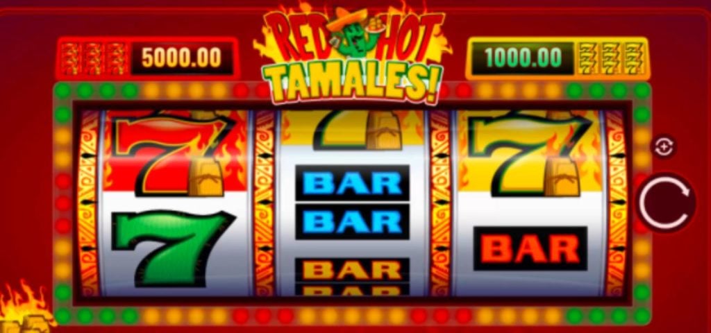  screenshot of Red Hot Tamales online slots game by IGT
