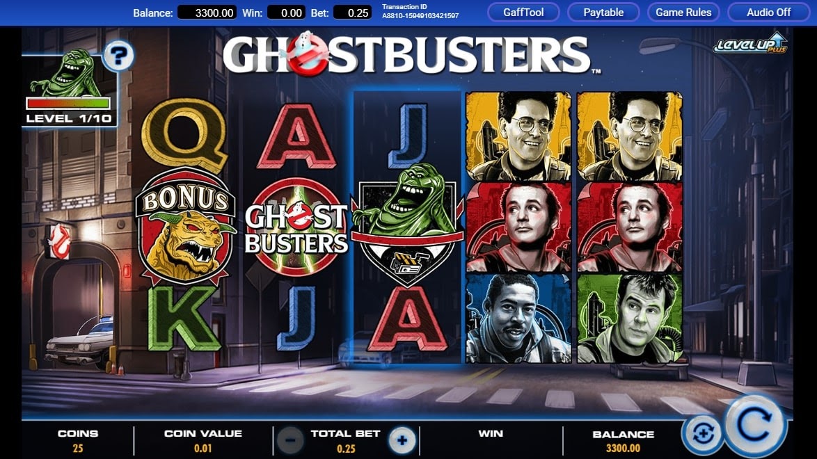 Online casino slots game Ghostbusters Plus by IGT