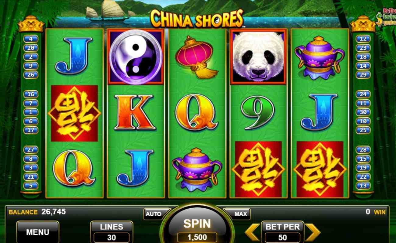 China Shores by Konami online slot casino game