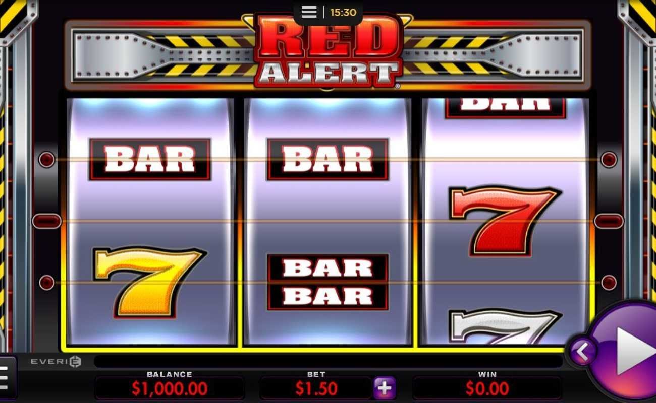Red Alert by Everi online slot casino game