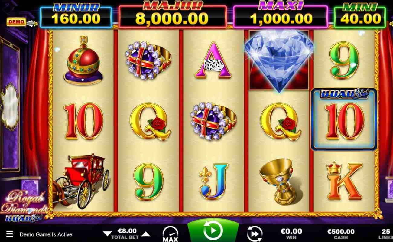 Royal Diamonds by Ainsworth online slot casino game