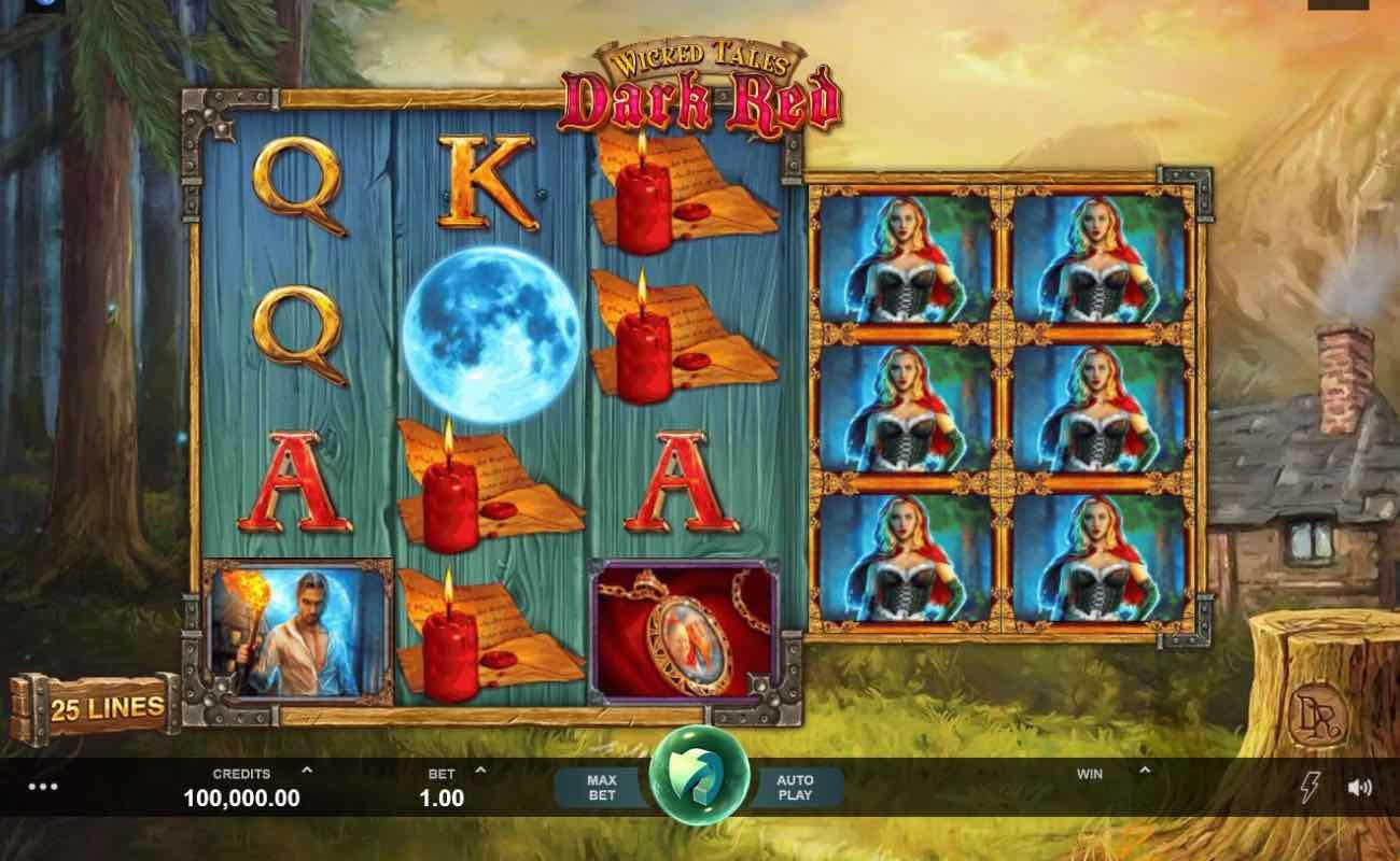 Wicked Tales Dark Red online slot casino game