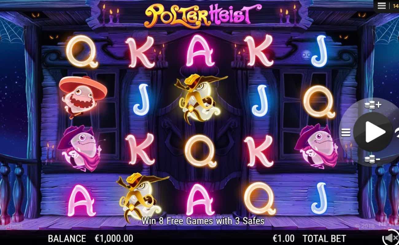 Polterheist by NYX online slot casino game