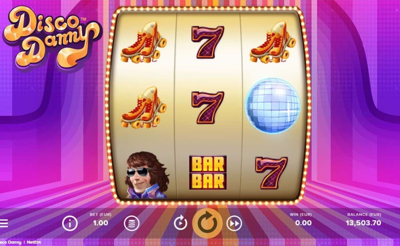 Disco Danny online slot casino game by NetEnt