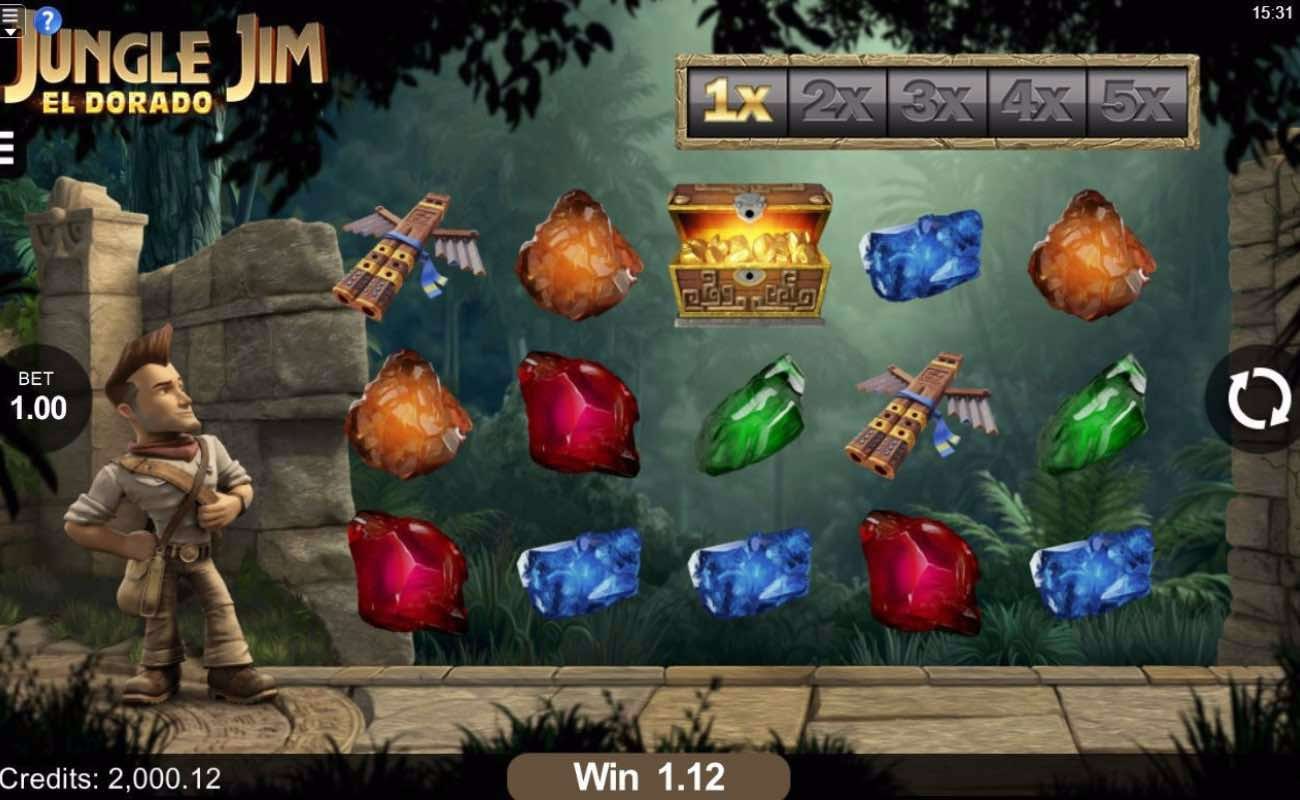 Jungle Jim online slot casino game by DGC
