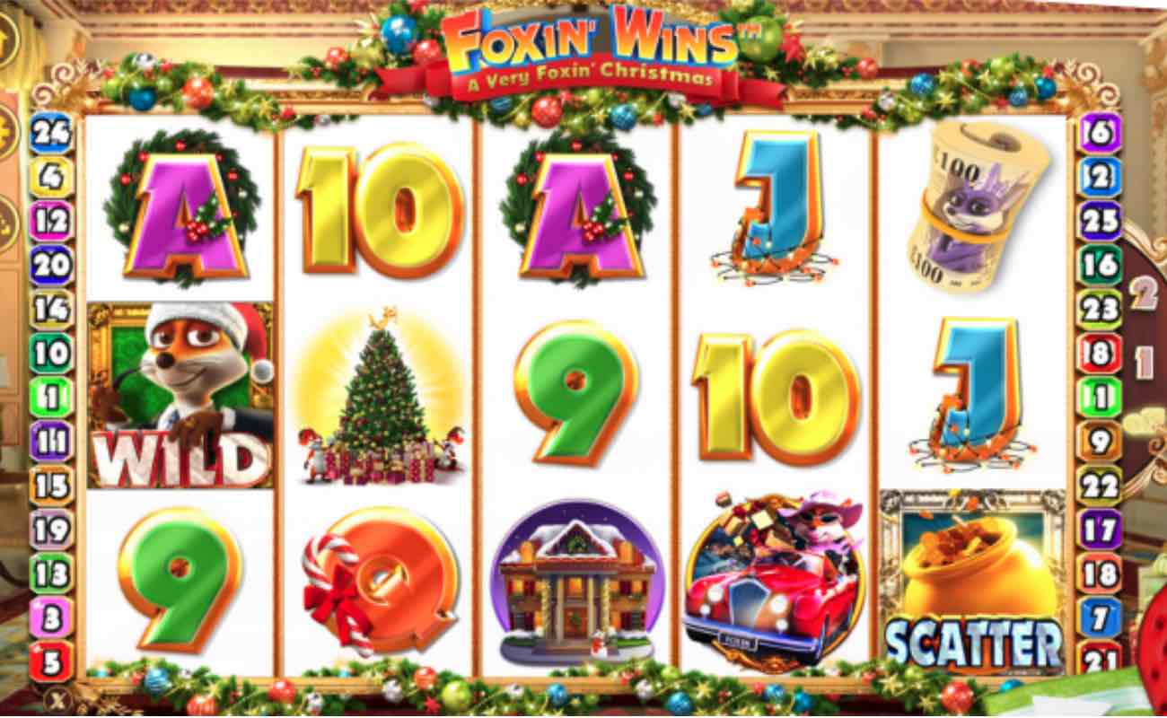 Foxin Wins online slot casino game by NYX