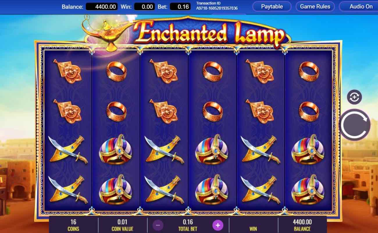 Enchanted Lamo online slots game by IGT