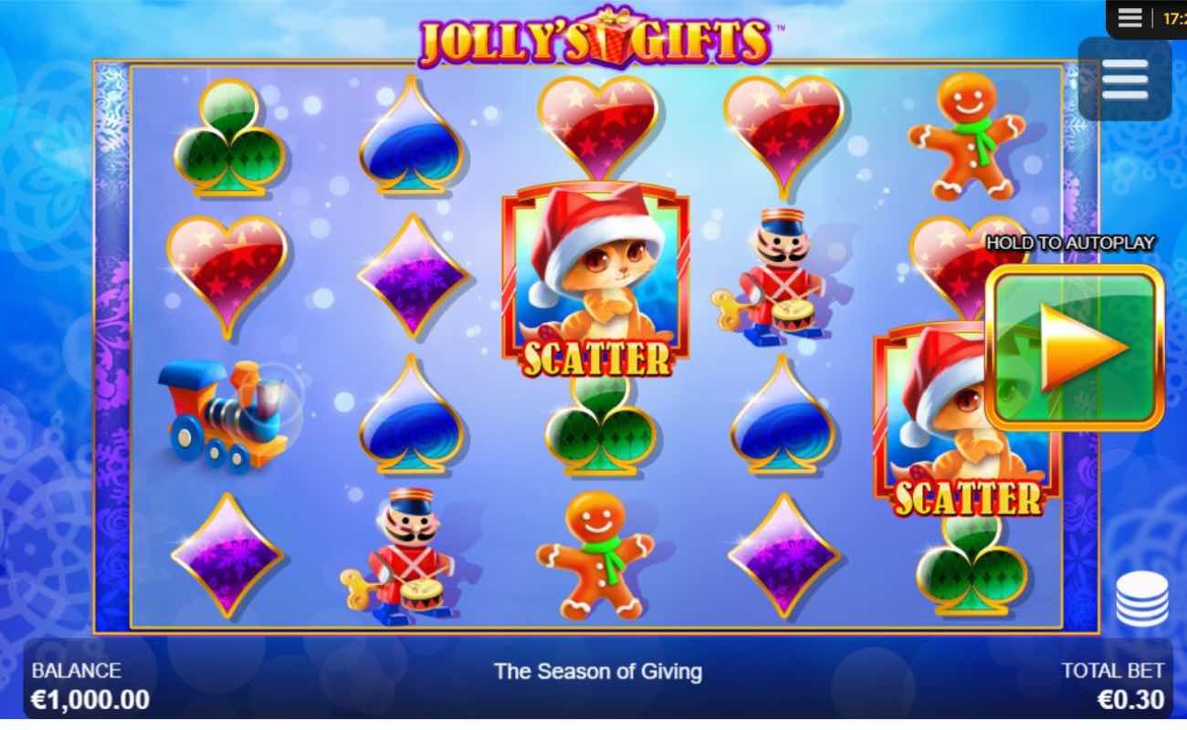 Jolly’s Gifts online slots game by NYX