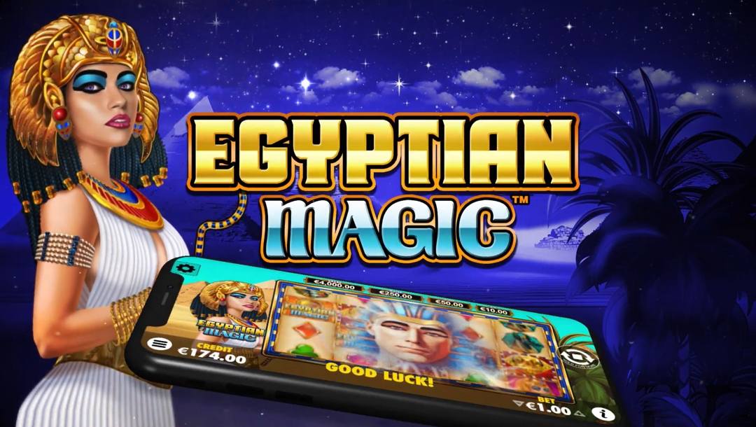 Gameplay in Egyptian Magic by Atomic Slot Lab