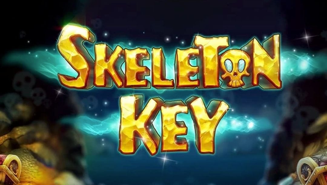 Skeleton Key online slot loading screen.