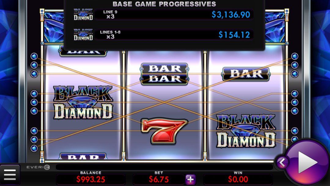 Black Diamond Platinum Slot Review – BetMGM