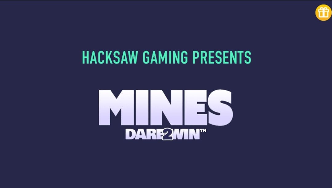 Mines online slot loading screen.