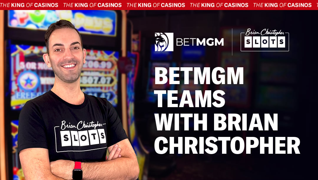 BetMGM announced today an exclusive partnership with Brian Christopher Slots that will make Brian Christopher, the top social media influencer for slots and casinos, a BetMGM brand ambassador.