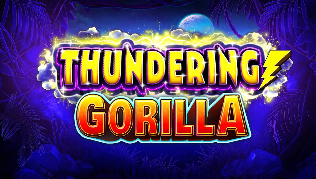 Thundering Gorilla Slot Title Scren