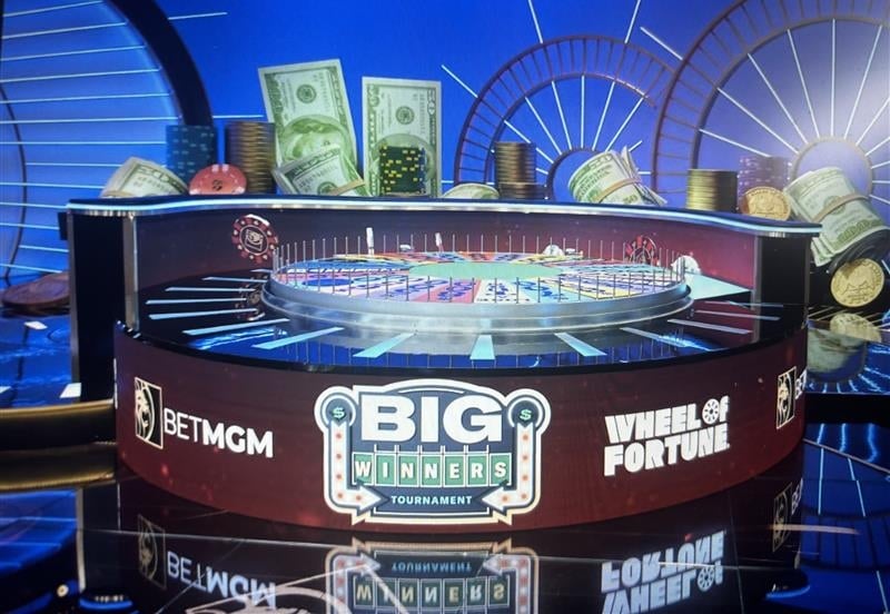 BetMGM is sponsoring Wheel of Fortune “BetMGM Big Winners Tournament”