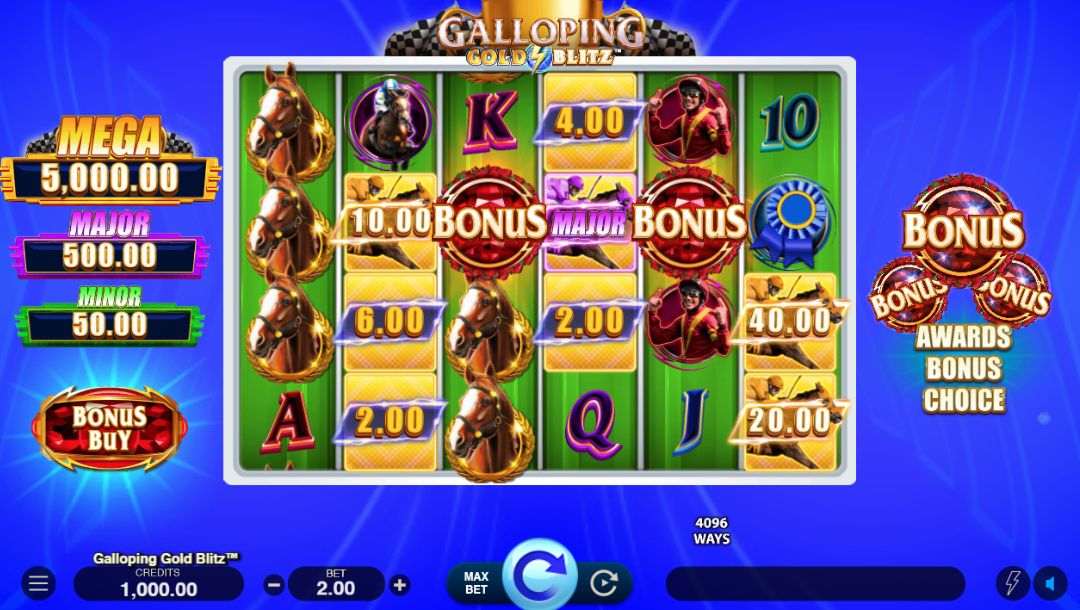 Galloping Gold Blitz Casino Game Review BetMGM